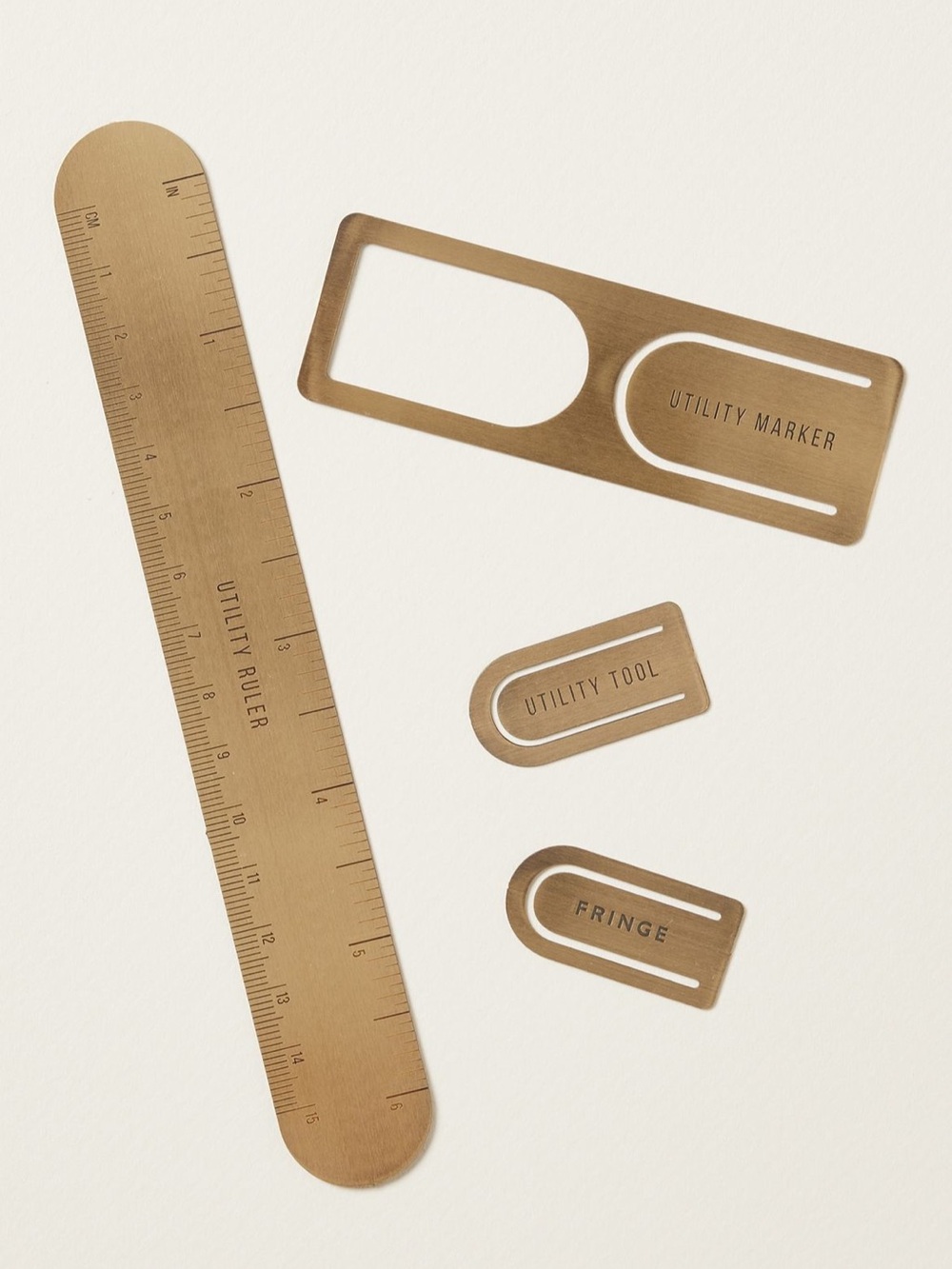Fringe Studio Brass Desk Tools